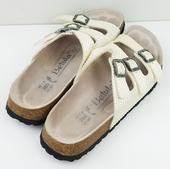 Birkenstock Betula diamond embossed sandals - Picture 6 of 11